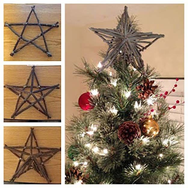 DIY Christmas Star Tree Topper
 Best 25 Diy tree topper ideas on Pinterest