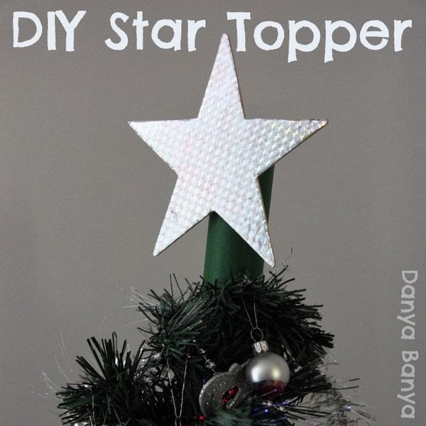 DIY Christmas Star Tree Topper
 Star Christmas Tree Topper Danya Banya