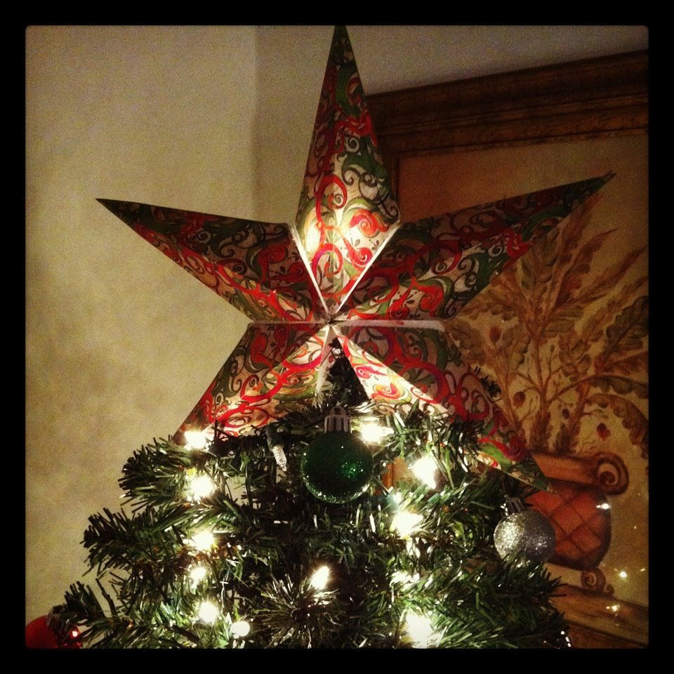 DIY Christmas Star Tree Topper
 DIY Christmas Star Tree Topper all you need to create