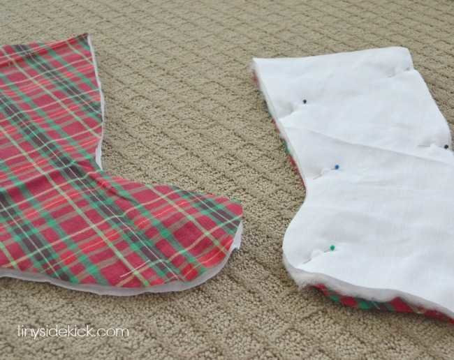 DIY Christmas Stocking Pattern
 DIY Christmas Stockings Christmas Fabric