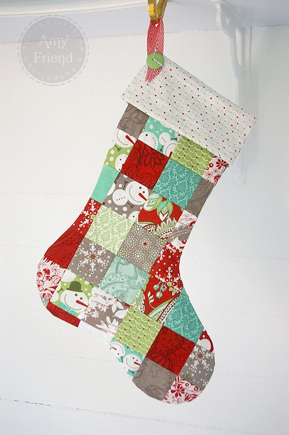 DIY Christmas Stocking Pattern
 25 best ideas about Christmas stocking pattern on