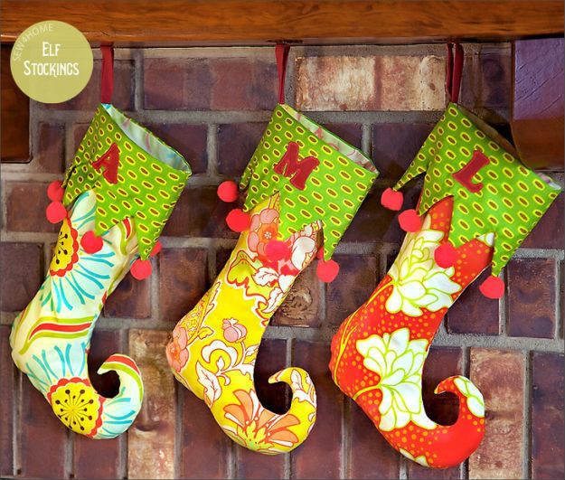 DIY Christmas Stockings
 Christmas Stocking Project Ideas DIY Projects Craft Ideas