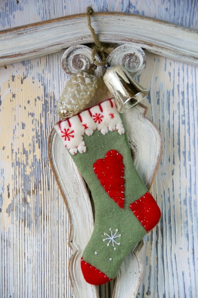 DIY Christmas Stockings
 29 Creative DIY Christmas Stockings