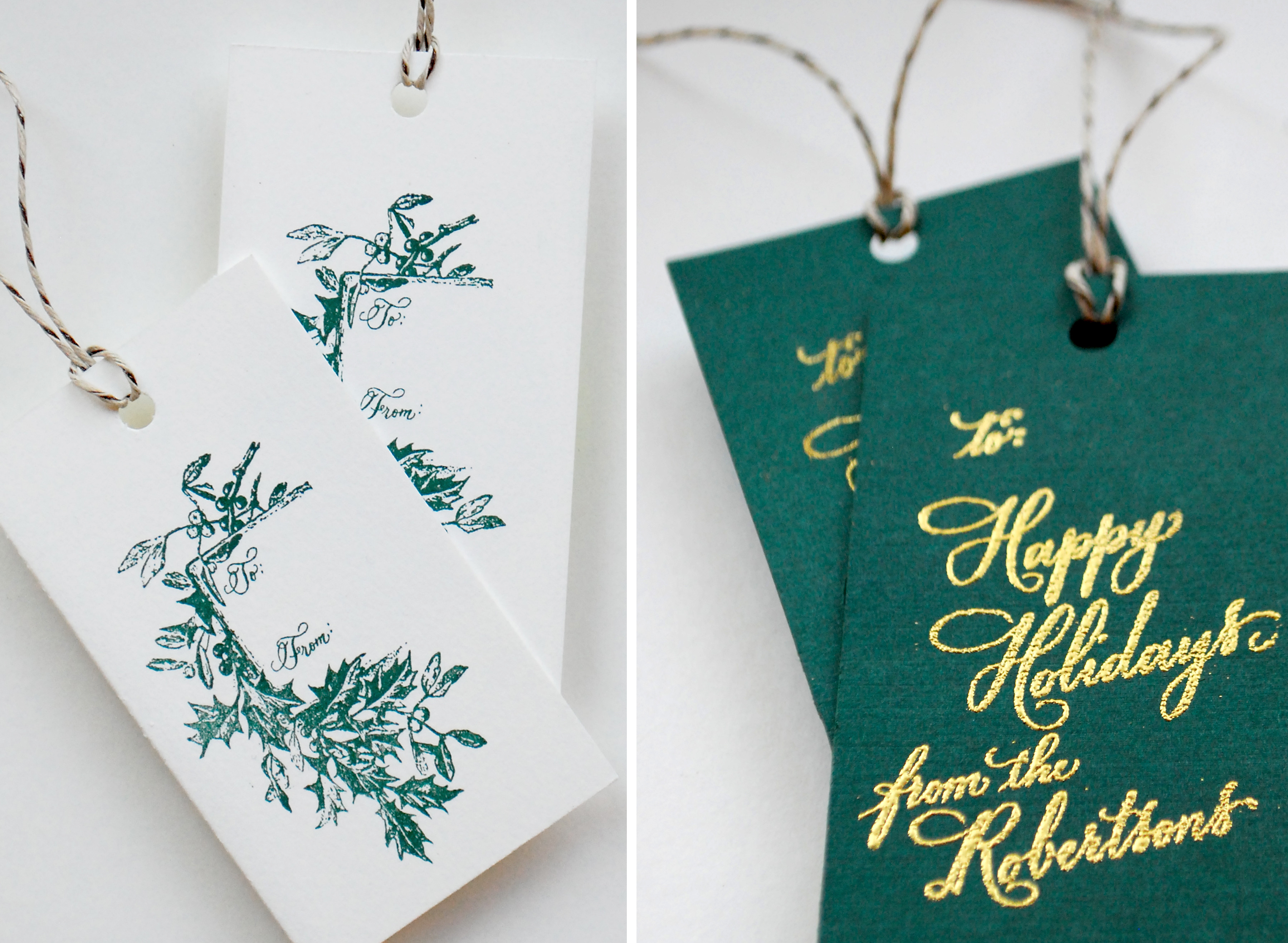 DIY Christmas Tags
 DIY Tutorial Festive Wrapping with Holiday Gift Tags