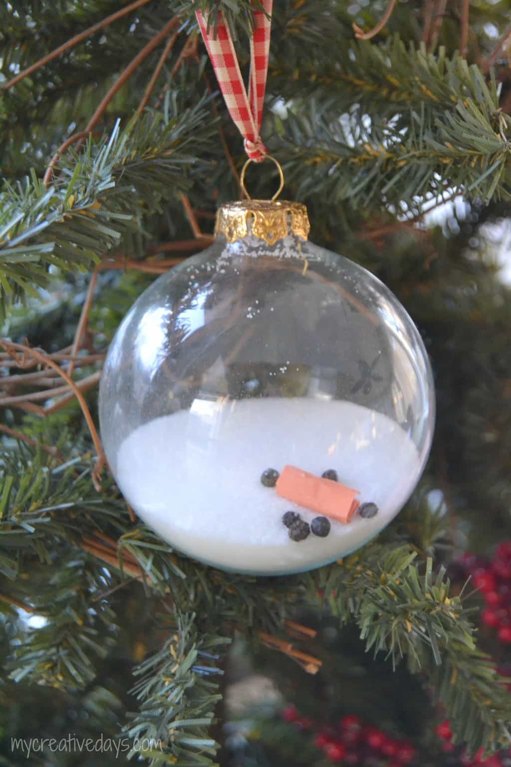 DIY Christmas Tree Ornament
 Homemade Christmas Melted Snowman Ornament My Creative Days
