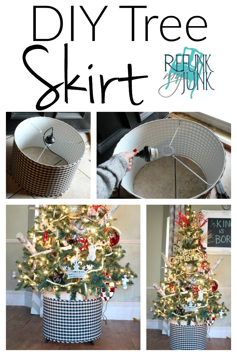 DIY Christmas Tree Skirts
 $6 00 DIY Tree Skirt Tree Skirt Alternatives Refunk My