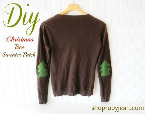 DIY Christmas Tree Sweater
 294 best images about Christmas Crafts on Pinterest