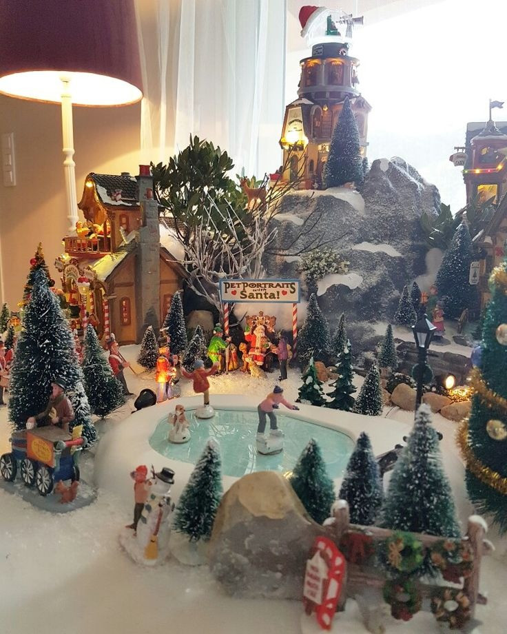 DIY Christmas Village Display
 Christmas Village Figurines
