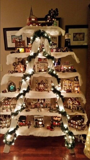 DIY Christmas Villages
 60 of the BEST DIY Christmas Decorations Kitchen Fun