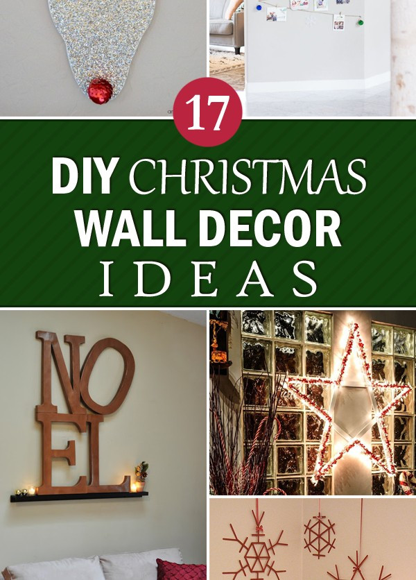 DIY Christmas Wall Decor
 Home Decor Archives DIY Roundup