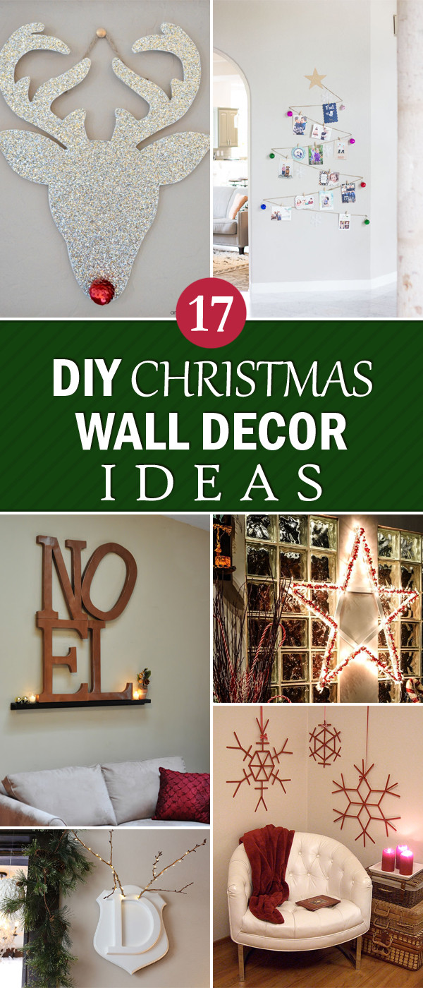DIY Christmas Wall Decor
 17 Creative DIY Christmas Wall Decor Ideas