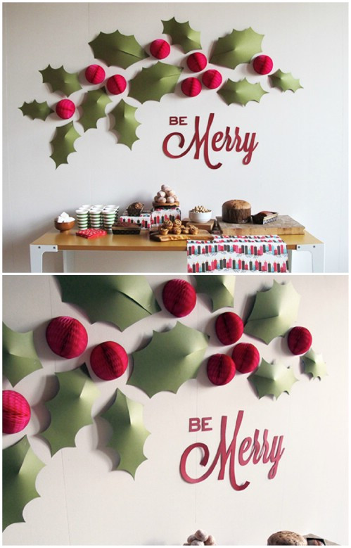 DIY Christmas Wall Decor
 20 Magical DIY Christmas Home Decorations You ll Want