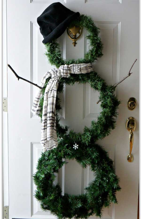 DIY Christmas Wreath Ideas
 Top 35 Astonishing DIY Christmas Wreaths Ideas