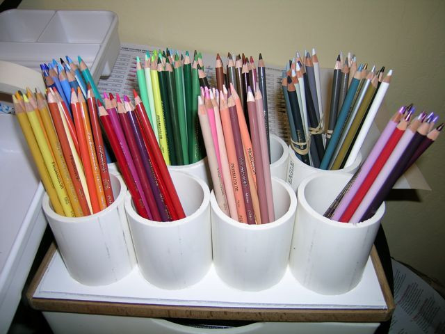 DIY Colored Pencil Organizer
 Best 25 Colored pencil storage ideas on Pinterest