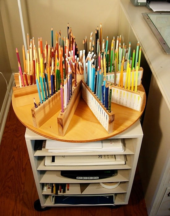 DIY Colored Pencil Organizer
 How to Organize Your Colored Pencil Collection Cleverpedia