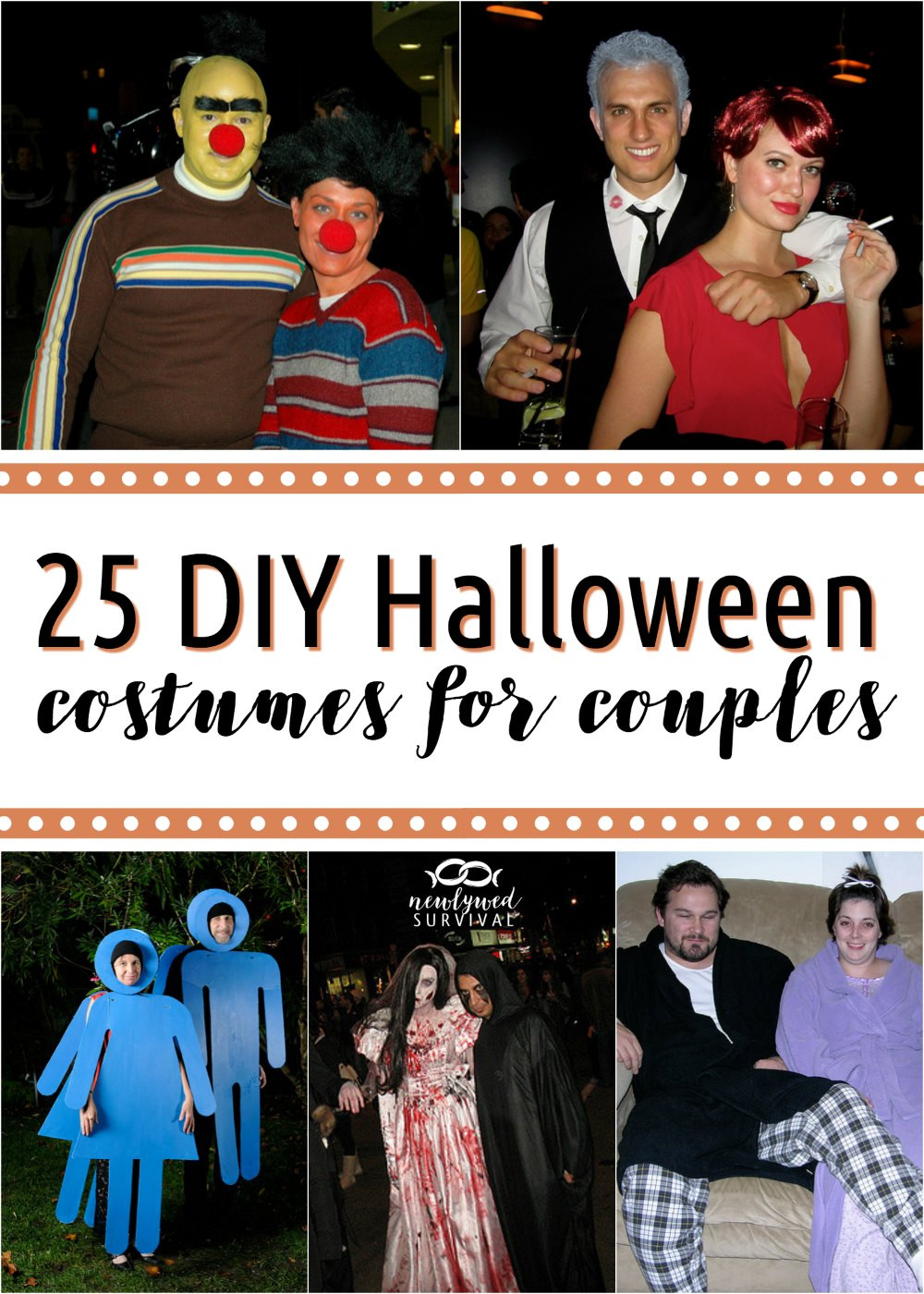 DIY Costume For Couples
 25 DIY Costumes for Couples Newlywed Survival