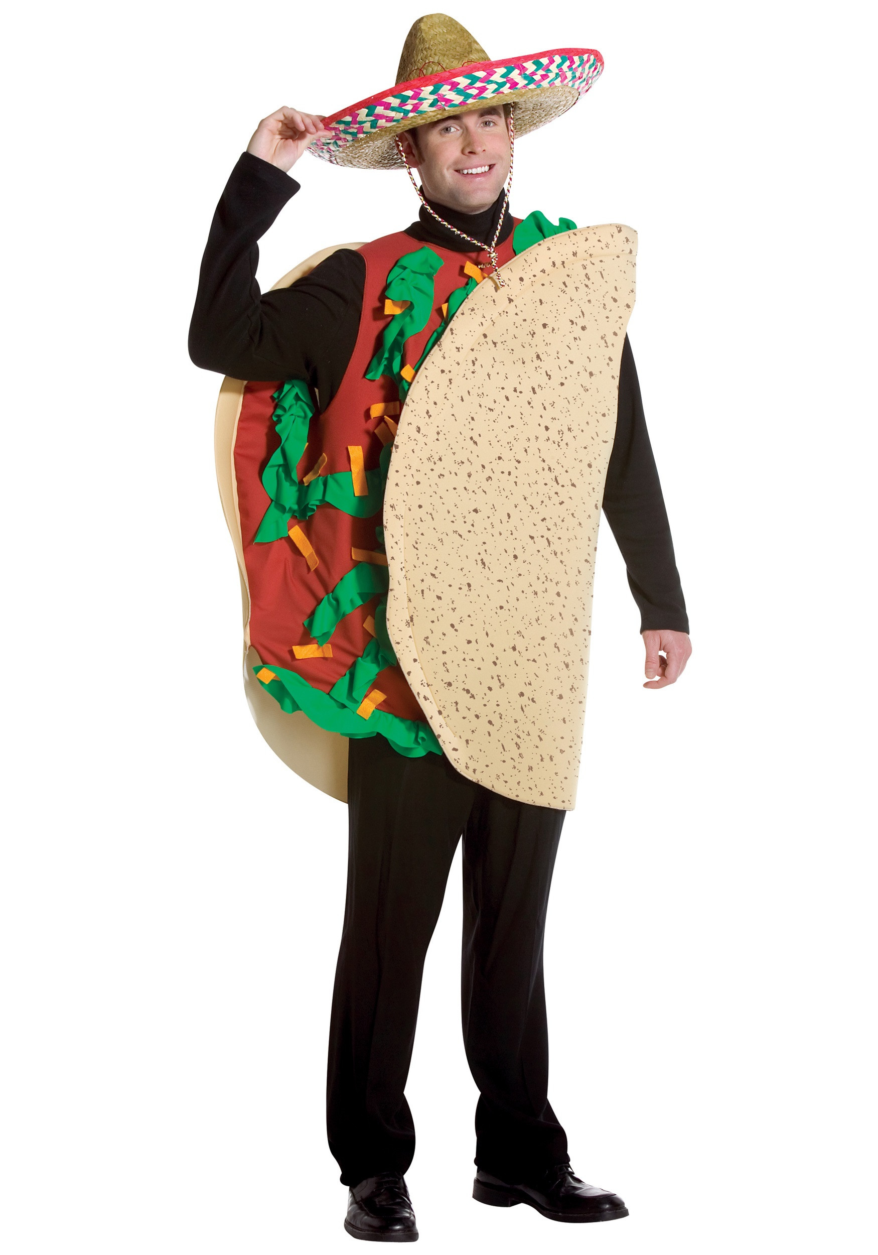 DIY Costumes Ideas For Adults
 Adult Taco Costume Adult Halloween Funny Food Costumes