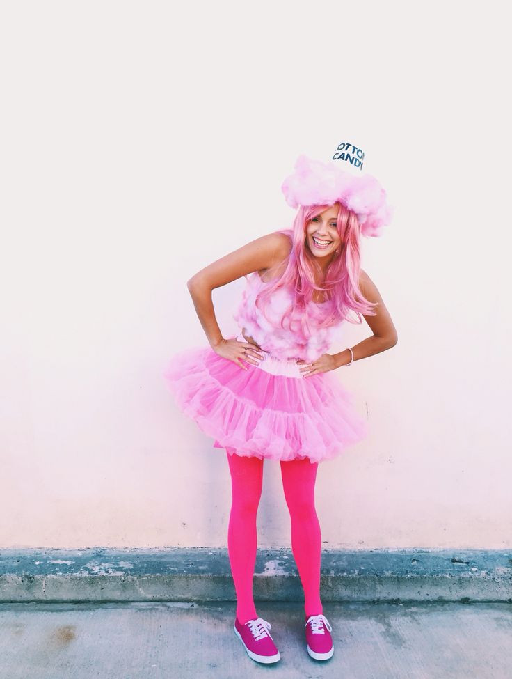 DIY Cotton Candy Costume
 25 best ideas about Cotton candy costumes on Pinterest