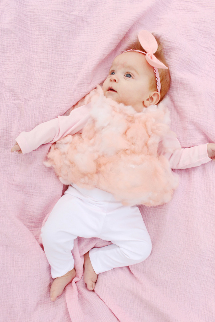 DIY Cotton Candy Costume
 DIY Baby Cotton Candy Costume