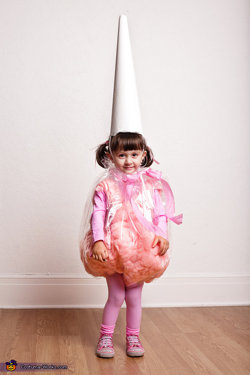 DIY Cotton Candy Costume
 40 Awesome Homemade Kid Halloween Costumes You Can