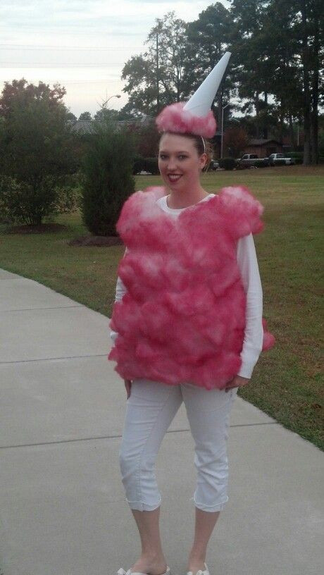 DIY Cotton Candy Costume
 56 best Halloween Homemade Costumes images on Pinterest
