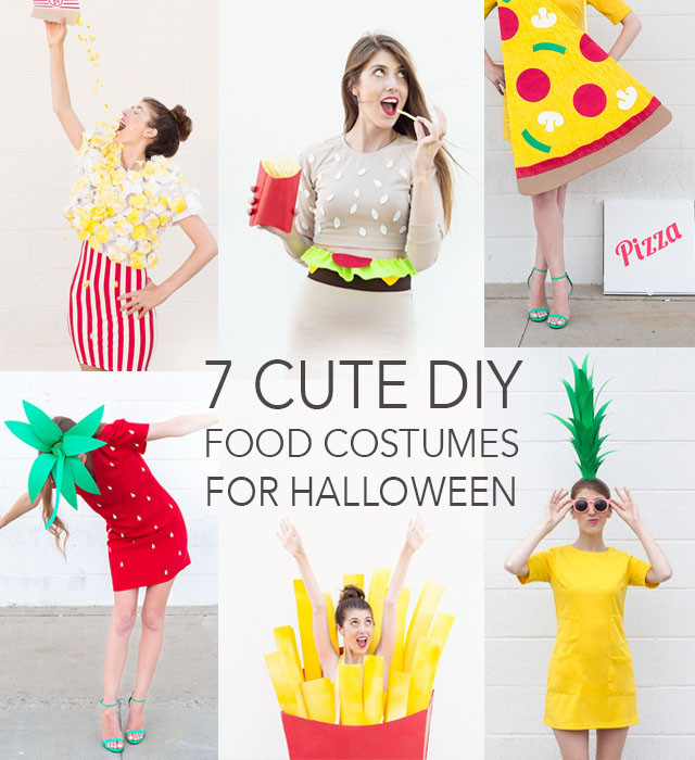 DIY Cute Halloween Costumes
 7 CUTE Food Costumes TO DIY For Halloween by Studio DIY