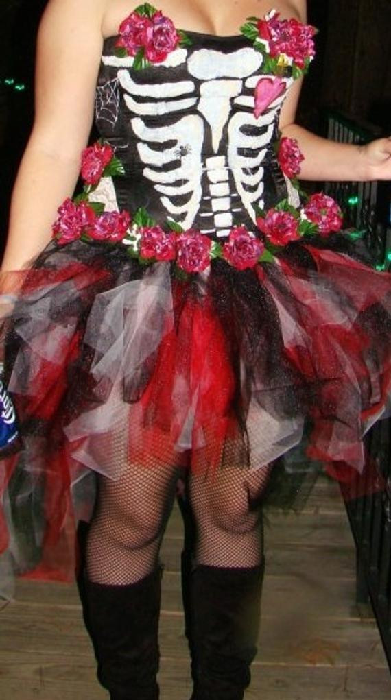 DIY Day Of The Dead Costume
 Day of the Dead costume by megganmoffett on Etsy