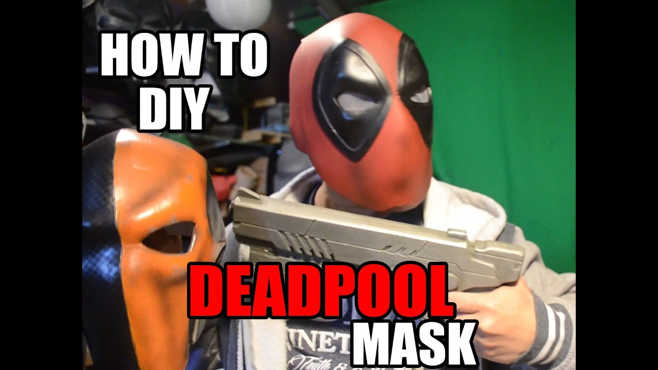 DIY Deadpool Costume
 DeadPool how to DiY mask Helmet Cosplay Costume