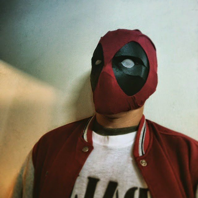 DIY Deadpool Costume
 Dali Lomo Deadpool Semi Rigid Costume Mask DIY PDF template