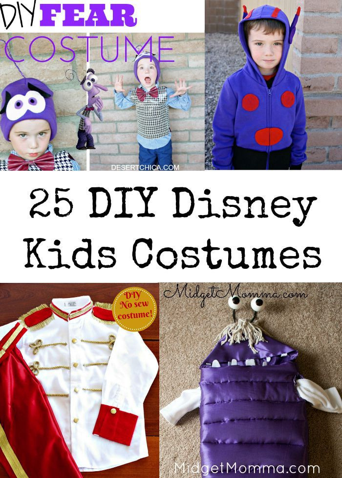 DIY Disney Character Costume
 DIY Kids Disney Costumes DIY Halloween Costumes