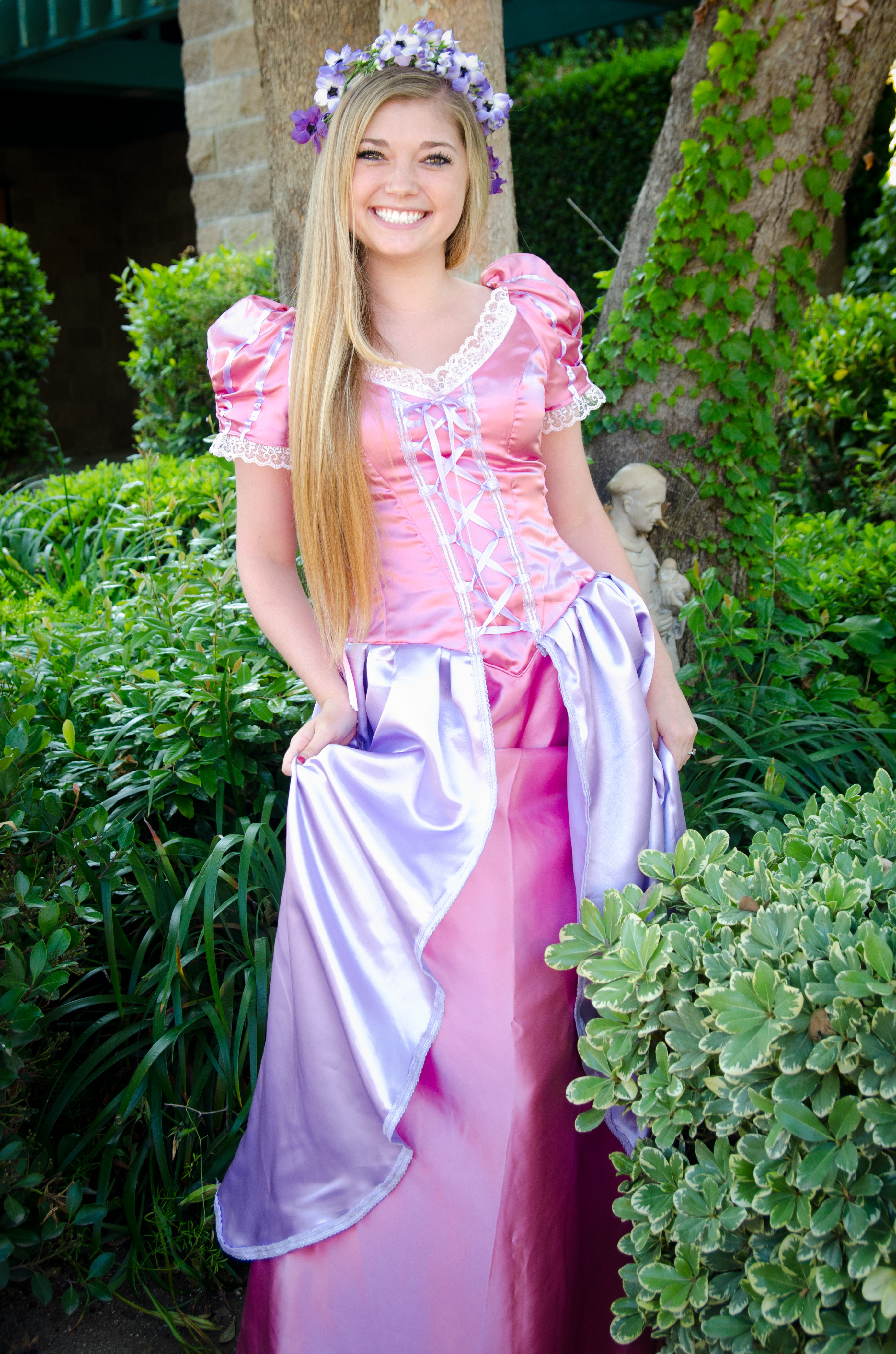 DIY Disney Costume
 Semi Homemade Rapunzel Costume