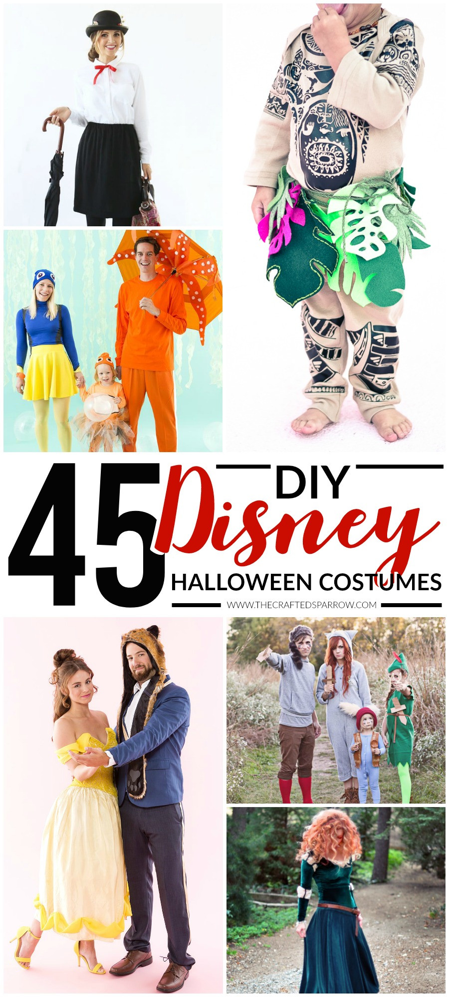 DIY Disney Costume
 45 DIY Disney Themed Halloween Costumes