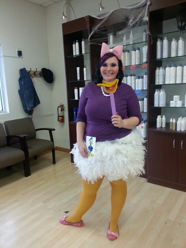 DIY Disney Costumes For Adults
 Diy daisy duck Halloween costume that was super easy to