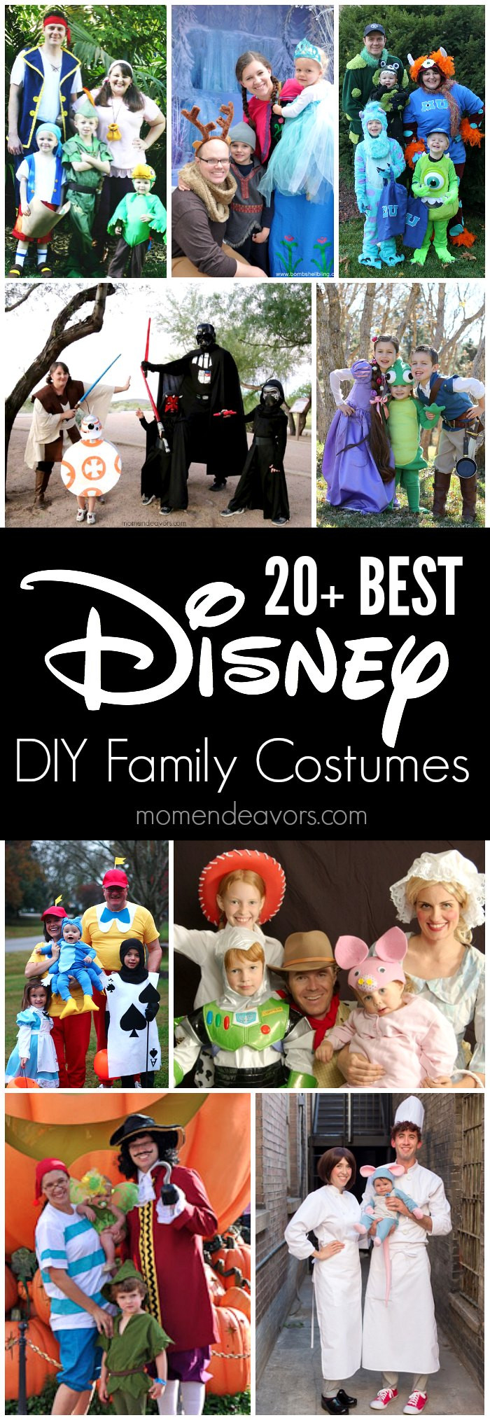 DIY Family Costumes
 10 Best No Carve Disney Pumpkins