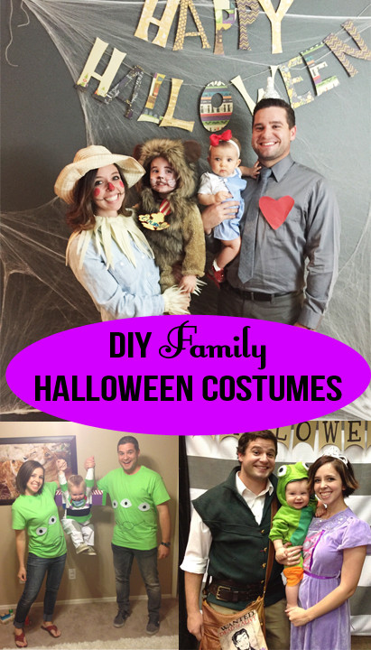 DIY Family Costumes
 DIY Family Halloween Costume Ideas A Happier Home