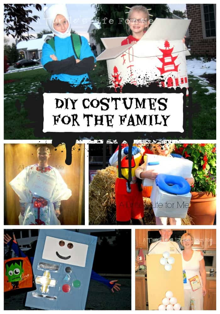 DIY Family Halloween Costumes
 DIY Halloween Costumes for the Whole Family A Turtle s