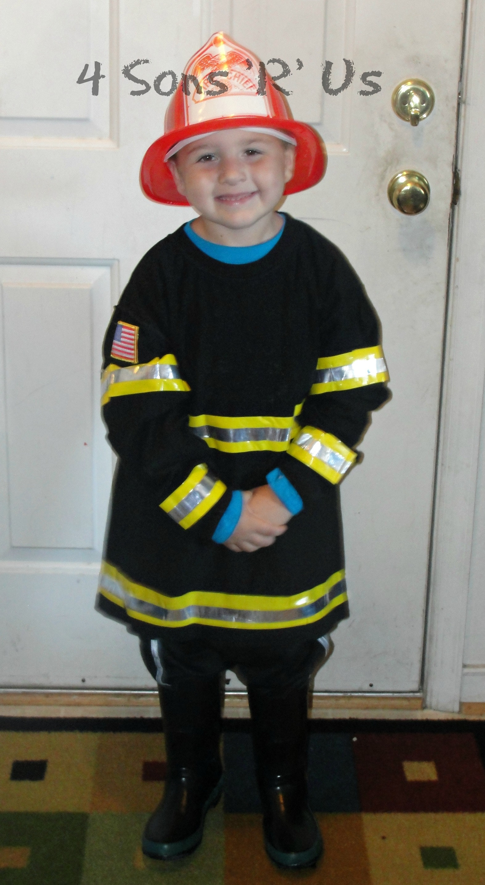 DIY Firefighter Costume
 Child’s Play