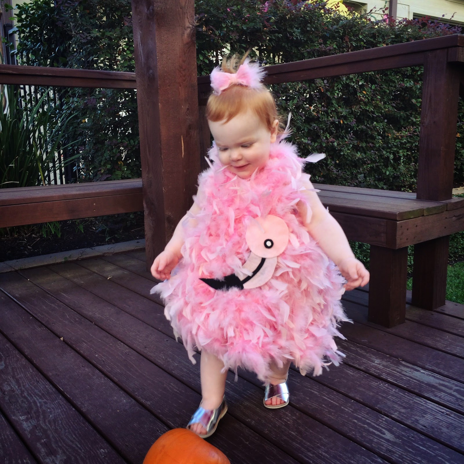 DIY Flamingo Costume
 DIY Flamingo Halloween Costume for Toddlers