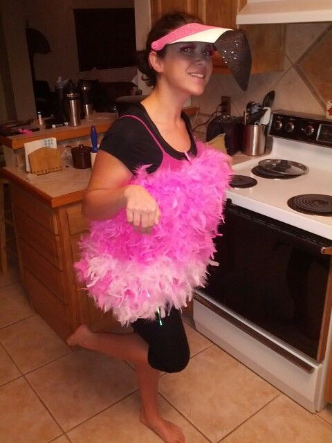 DIY Flamingo Costume
 DIY flamingo costume Halloween