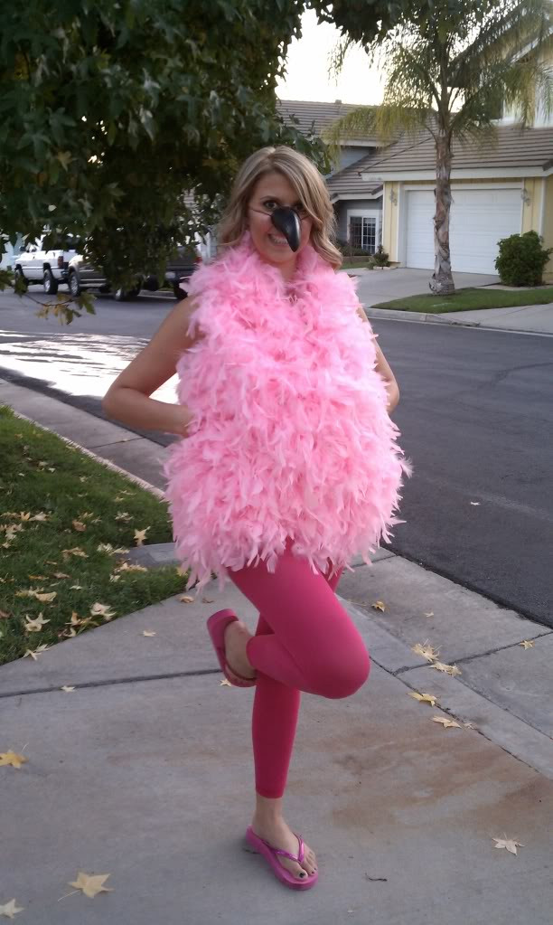 DIY Flamingo Costumes
 ADULT DIY flamingo costume Really Awesome Costumes