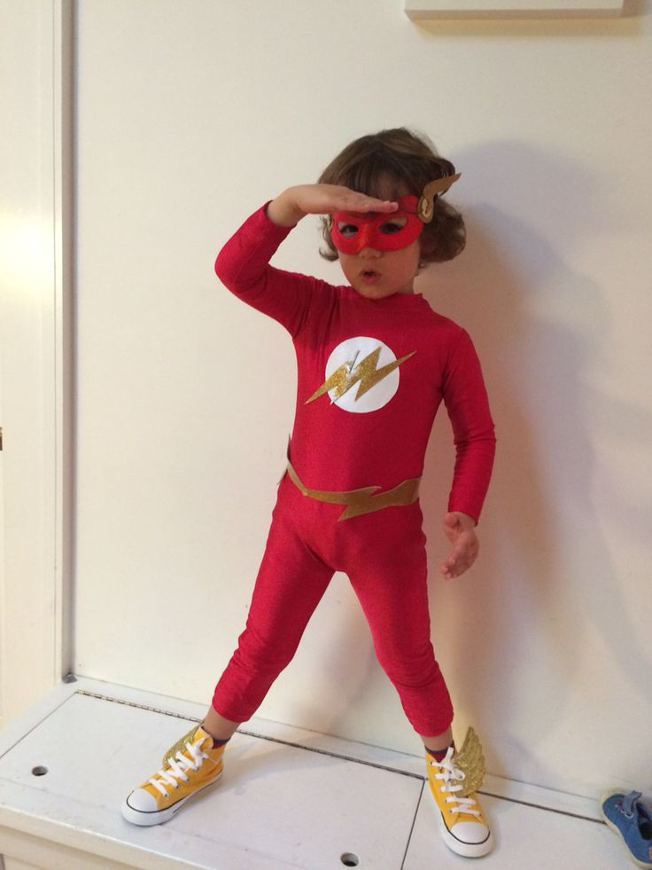 DIY Flash Costume
 Handmade The Flash costume by Eunice from hel ucky