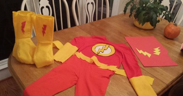 DIY Flash Costume
 Diy flash costume Thing I ve made Pinterest