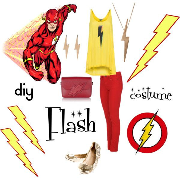 DIY Flash Costume
 Diy flash Cosplay Pinterest