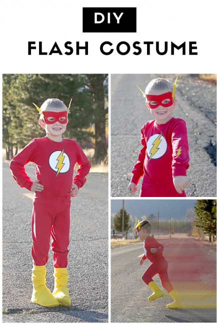 DIY Flash Costume
 DIY Flash Costume Peek a Boo Pages Patterns Fabric