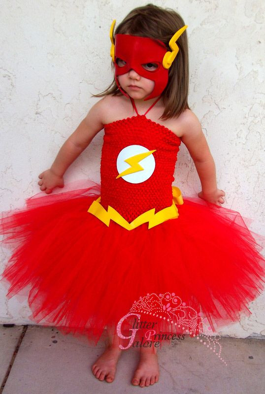 DIY Flash Costume
 The Flash Glitter Princess Galore