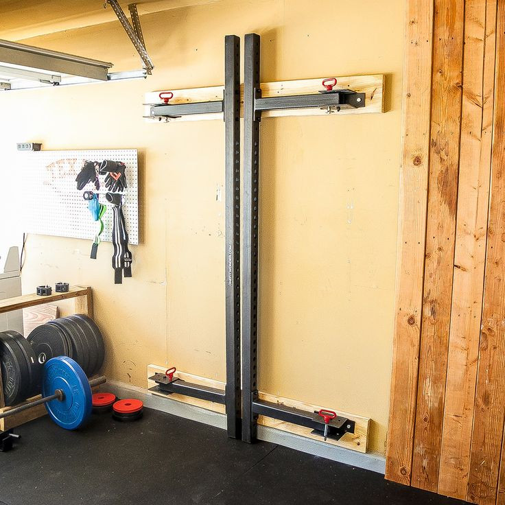 DIY Folding Squat Rack
 17 Best ideas about Garage Addition on Pinterest