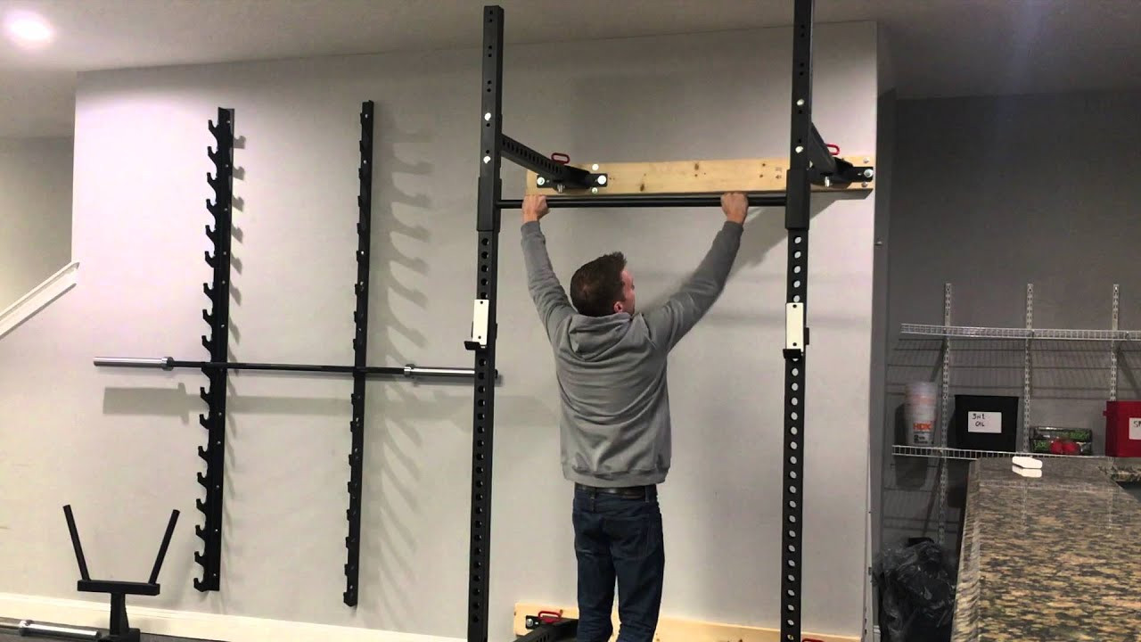 DIY Folding Squat Rack
 X Training Equipment XWR Folding Pull up Rig & Squat Rack