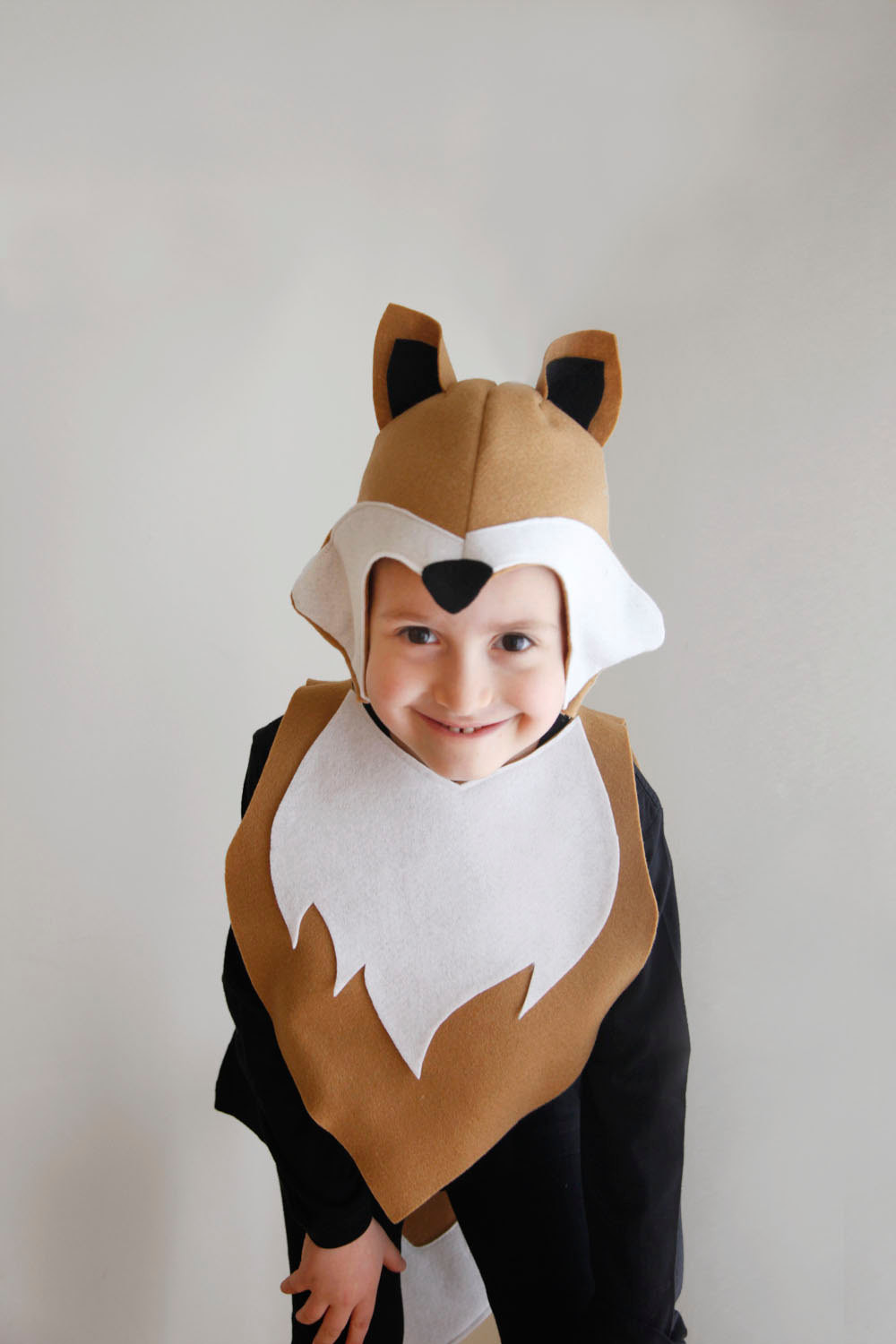 DIY Fox Costumes
 Fox PATTERN DIY costume mask sewing for boy instant