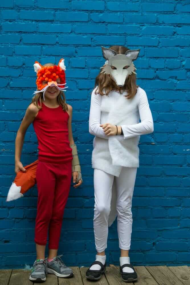 DIY Fox Costumes
 A Costume Making Party For Kids – DIY Costumes Made With