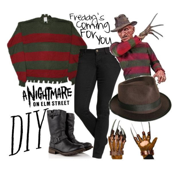 DIY Freddy Krueger Costume
 Freddy Krueger skirt Freddy Krueger DIY Costume